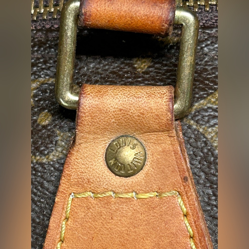 Louis Vuitton Speedy 30 Vintage 90’s Y2K Coated Canvas Purse Bag Large Patina - Picture 4 of 16